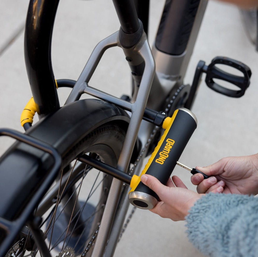 ONGUARD PITBULL MINI LS bike lock - black - ONGUARD - Evelostore
