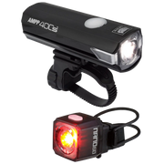 CAT EYE AMPP400S / NANO60 II Bike Light Set - black