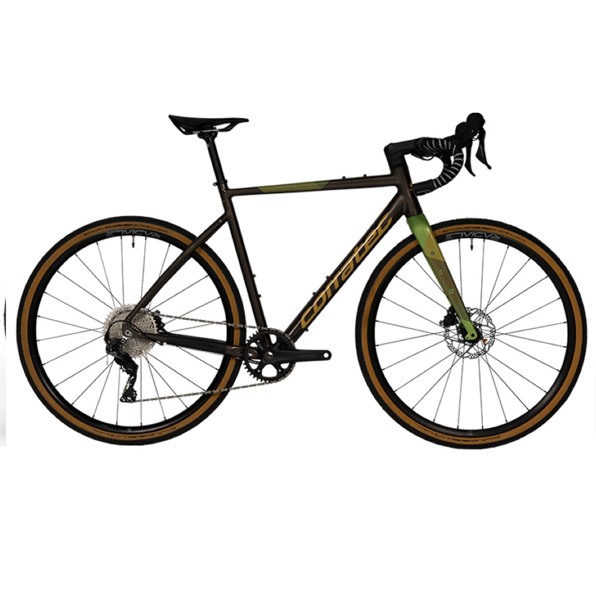 CORRATEC ALLROAD A1 gravel bicycle - brown/green