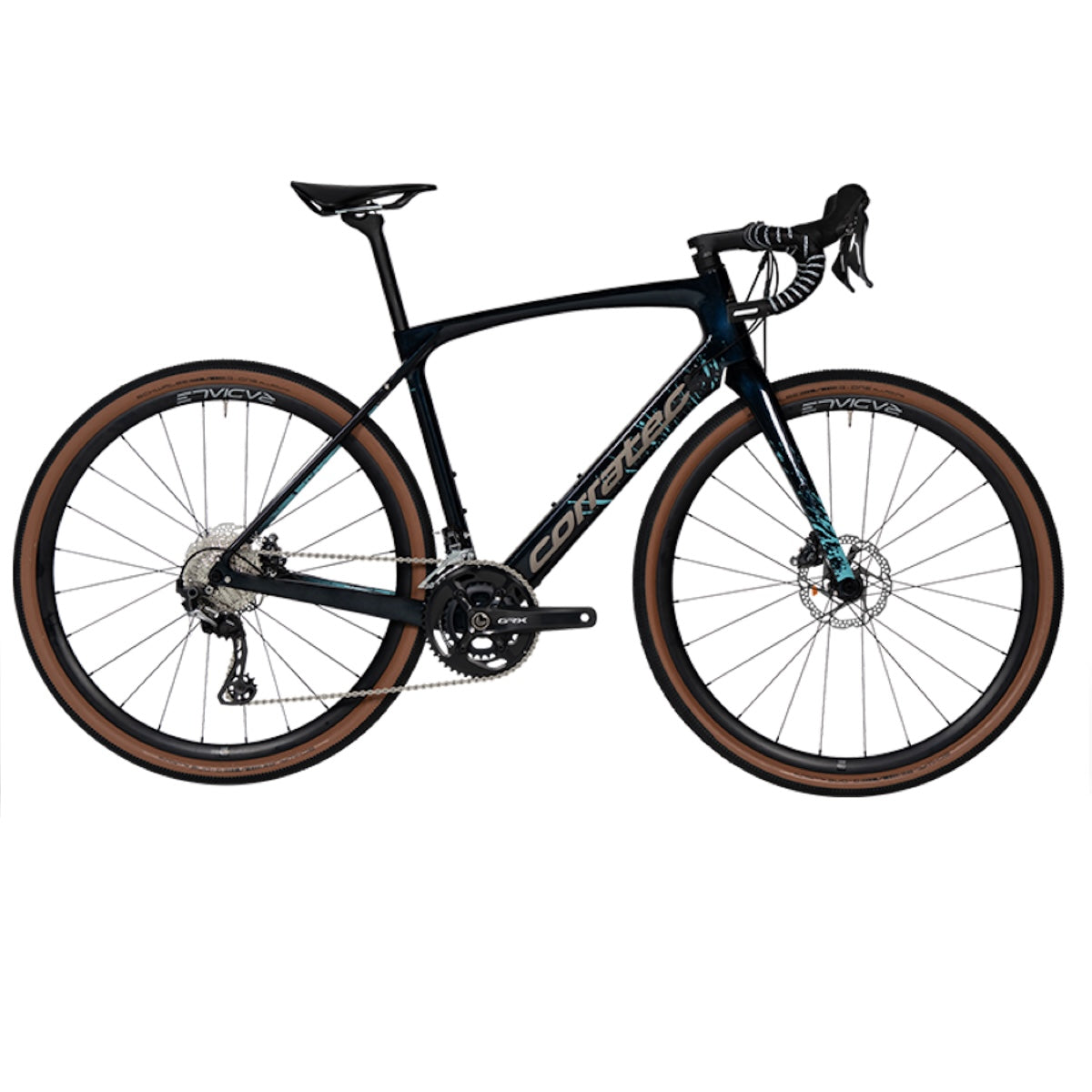 CORRATEC ALLROAD C2 gravel bicycle - black/blue