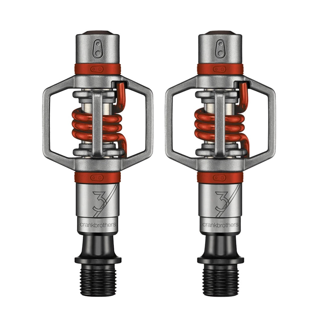 Pédales à clipser CRANKBROTHERS EGGBEATER 3 - argent/bleu