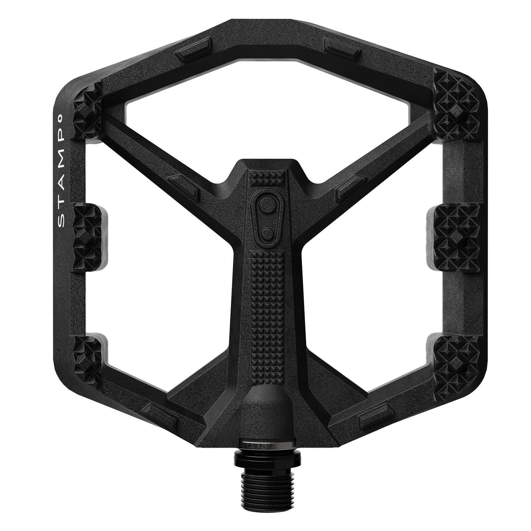 CRANKBROTHERS STAMP 0 Large - Płaskie pedały - czarne