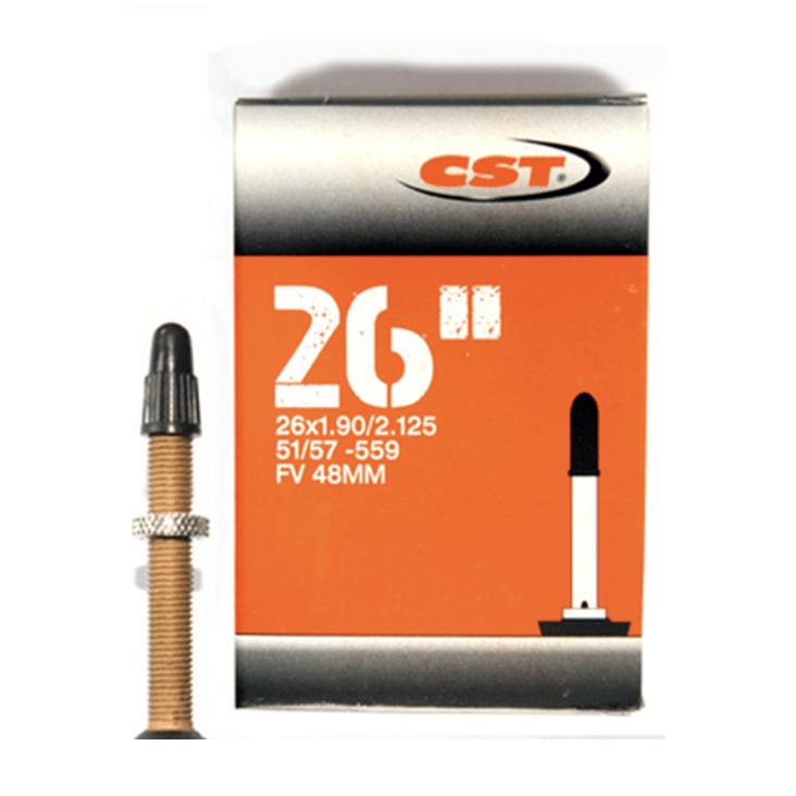 CST 26 x 1.90–2.125 Presta Tube – 48 mm - CST - Evelostore