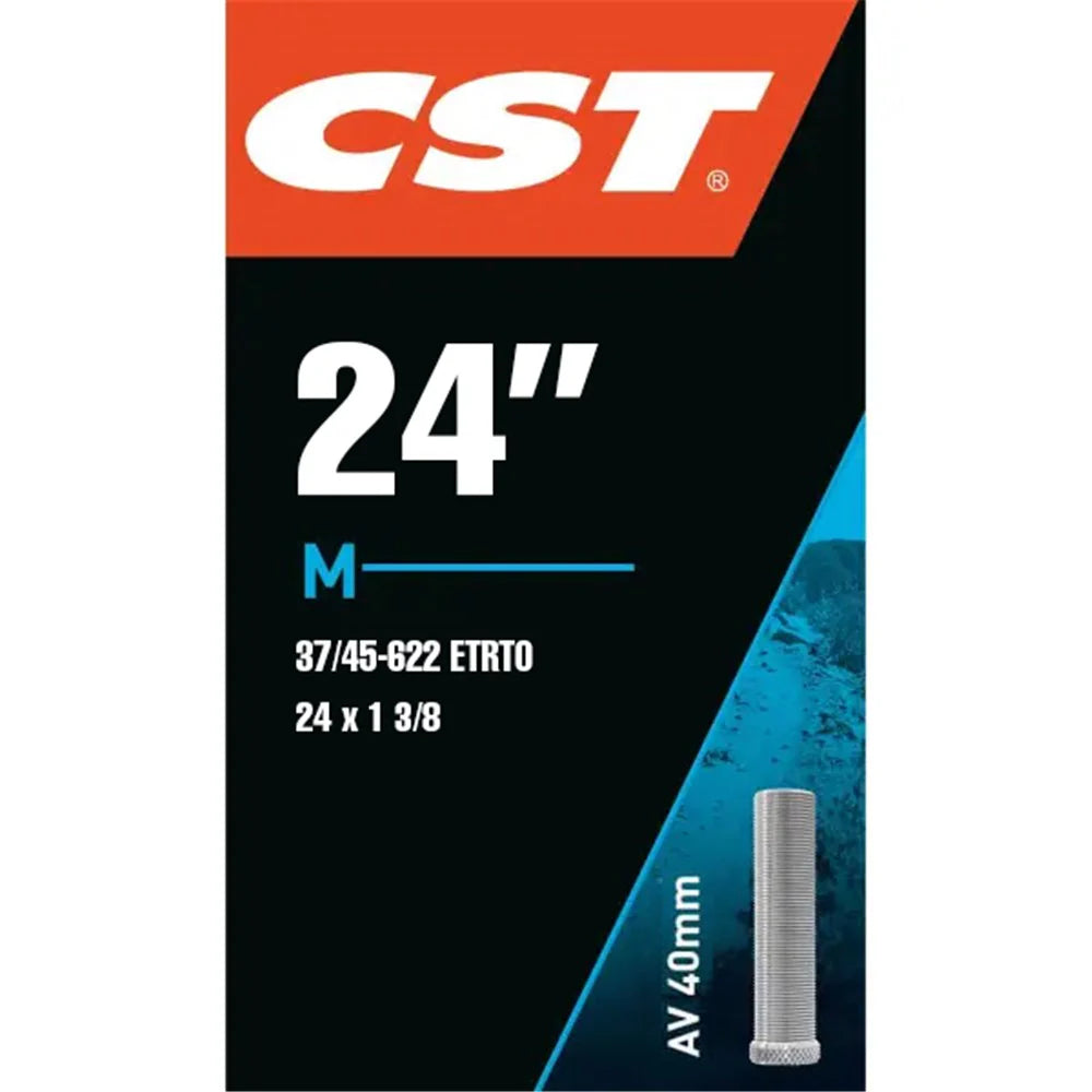 CST 24 x 1 3/8 schrader tube - 40mm