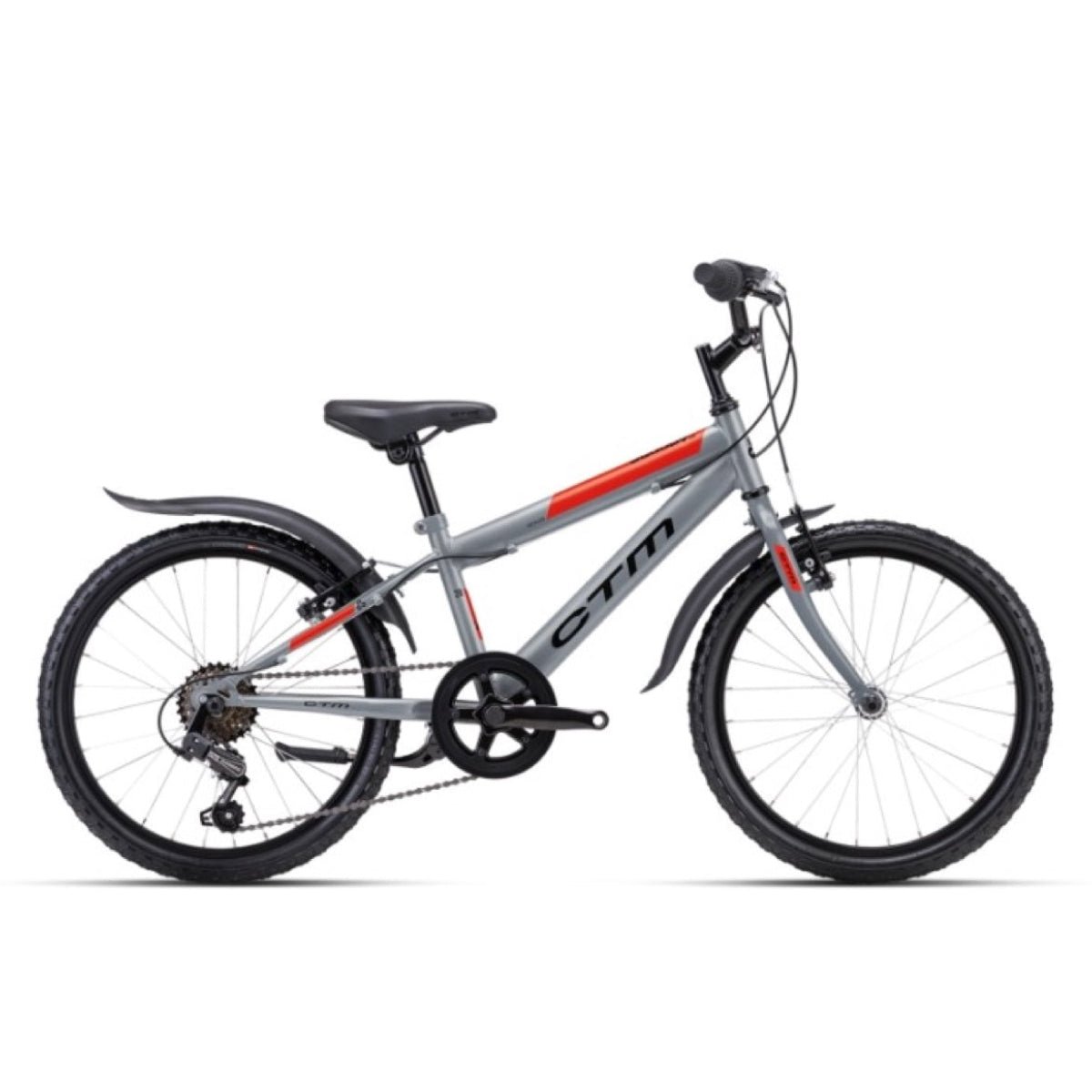 CTM SCOOBY 1.0 kids bicycle - grey - CTM - Evelostore