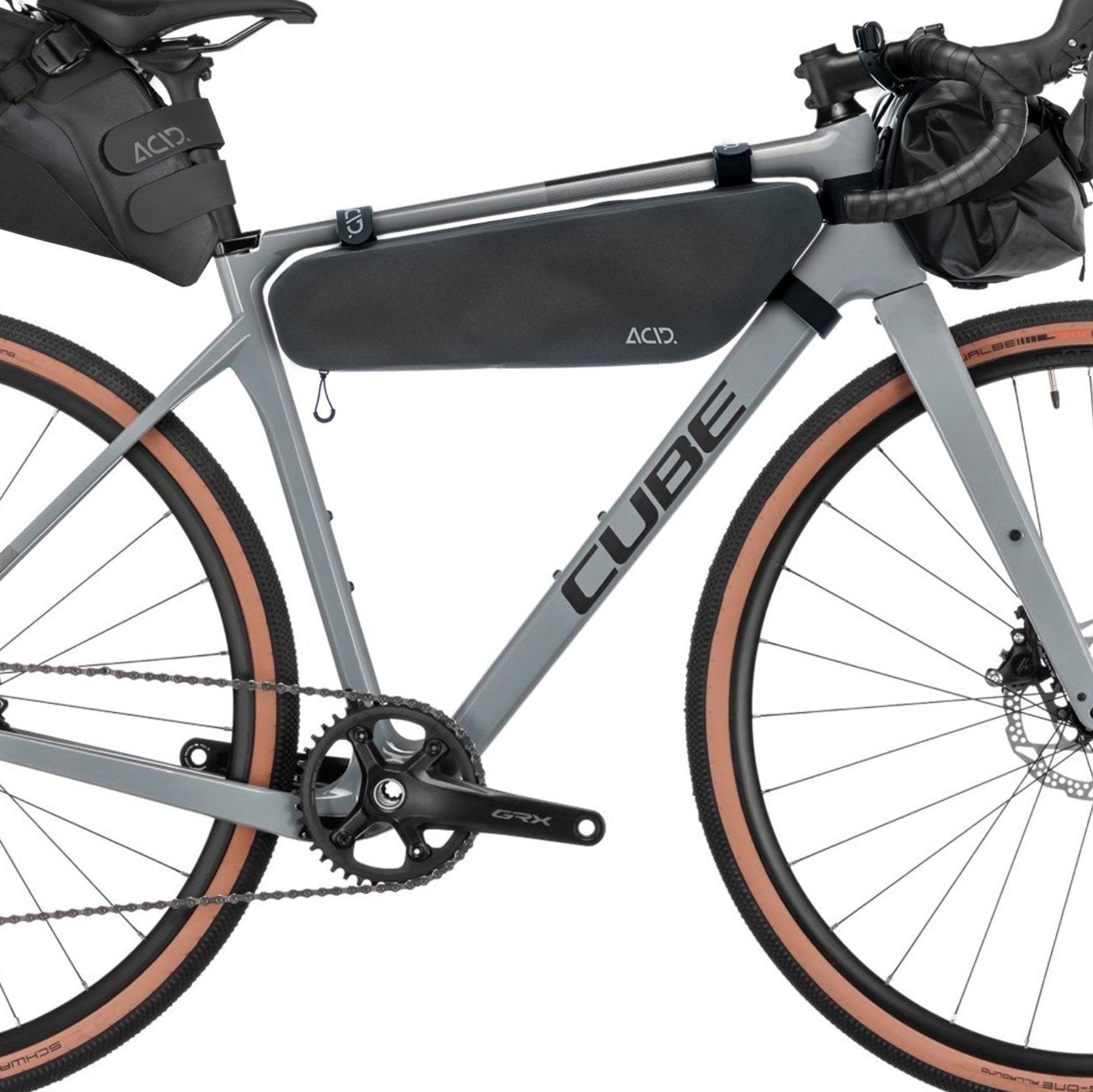 CUBE ACID PACK PRO 3 frame bag - black