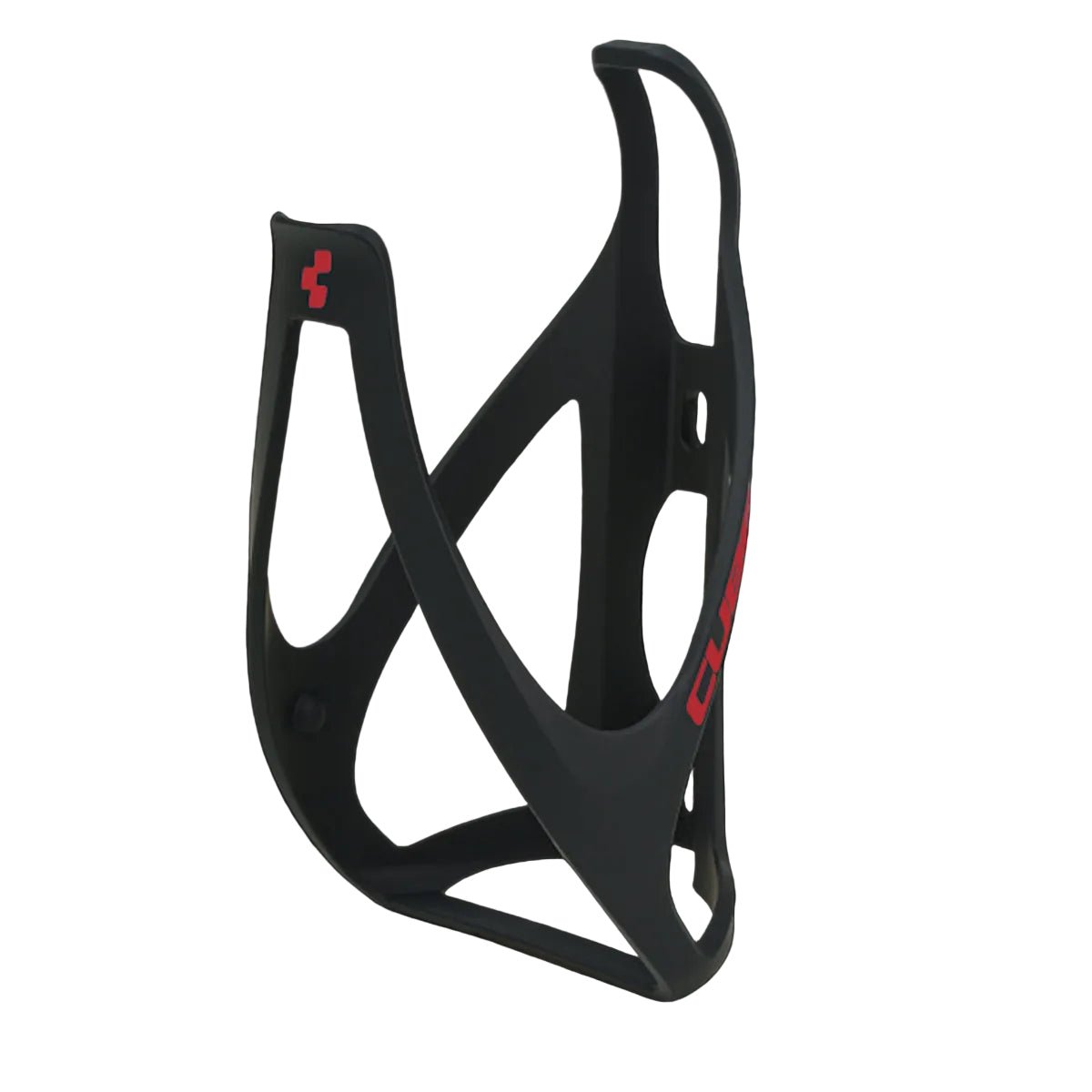 CUBE HPP bottle cage - matt black´n´red - CUBE - Evelostore