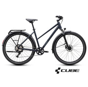 CUBE NATURE ONE FE Trapeze trekking bike - ink´n´grey 2027