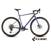 CUBE NUROAD EX 28 gravel bike - blueiris´n´lilac - CUBE - Evelostore