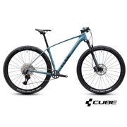 CUBE REACTION C:62 ONE 29 mountainbike - surfblå / svart 2027