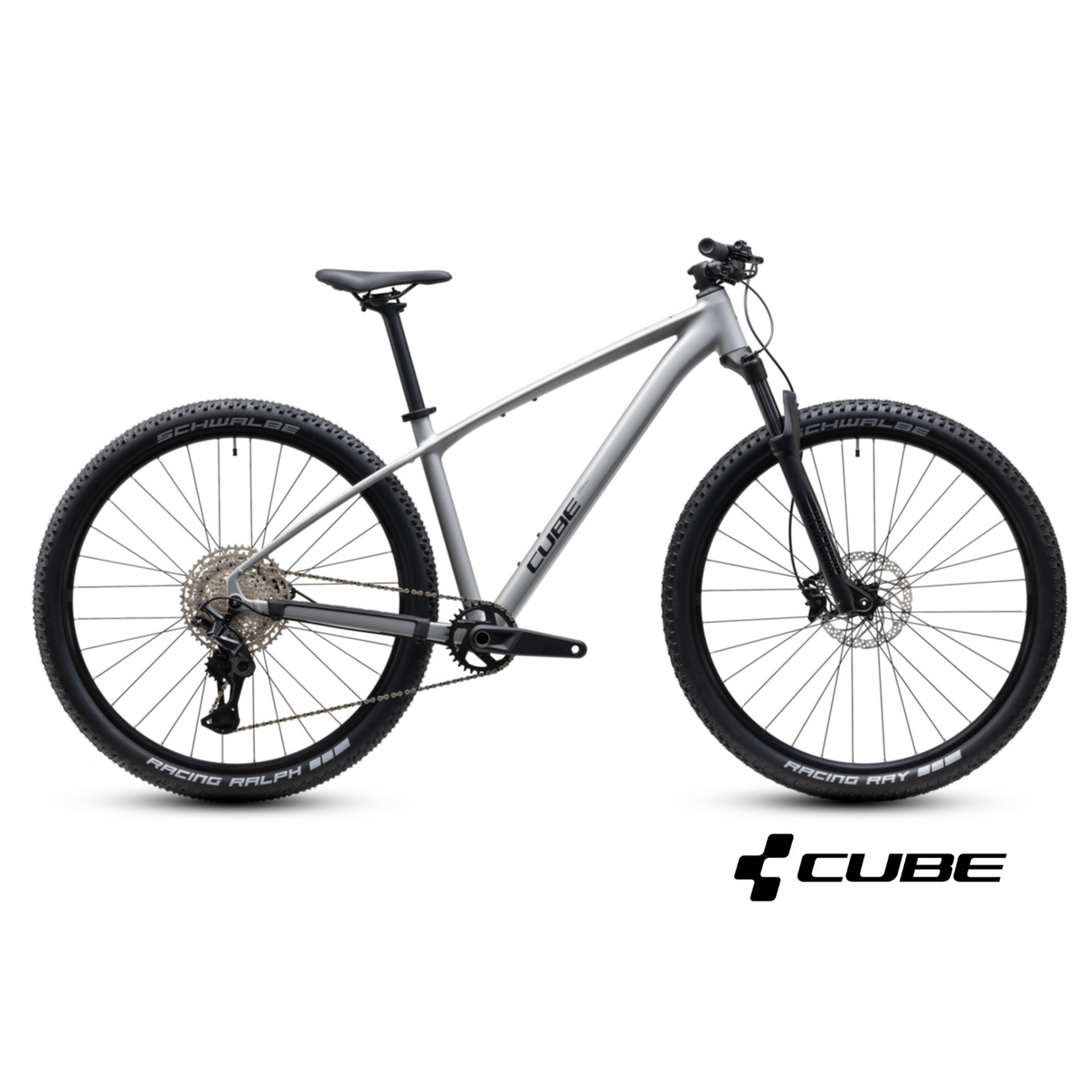CUBE REACTION PRO 29 mountainbike - platinum´n´black 2027