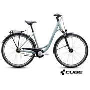 CUBE TOWN ONE City Bike – Frostyleaves / Blue 2027