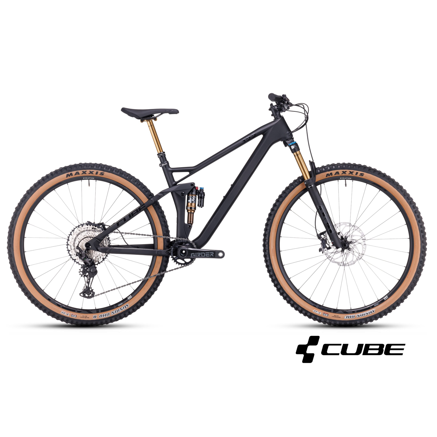 CUBE STEREO ONE22 HPC EX mountain bike - carbon´n´black