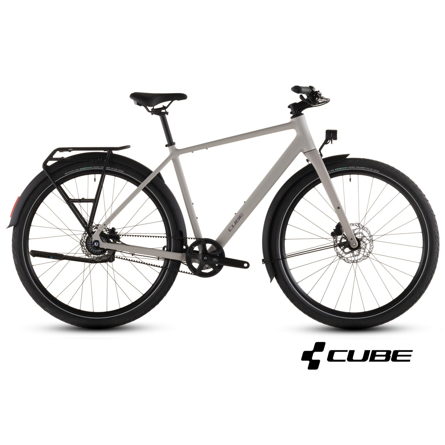 CUBE EDITOR PRO FE Citybike – Hafergrau und Grau