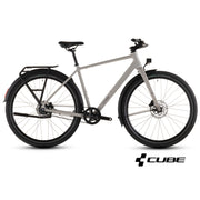 CUBE EDITOR PRO FE Citybike – Hafergrau und Grau