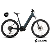 VTT électrique CUBE REACTION HYBRID RACE 800 29 lizard´n´black