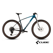 CUBE Phenix C:68X Race mountain bike - chromeblue´n´liquidblue