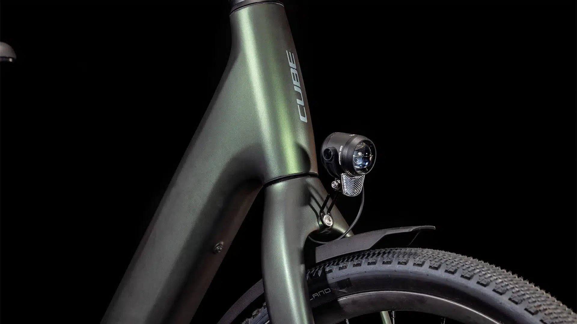 CUBE KATHMANDU HYBRID C:62 SLX 400X sähköpyörä - stellar n origano green