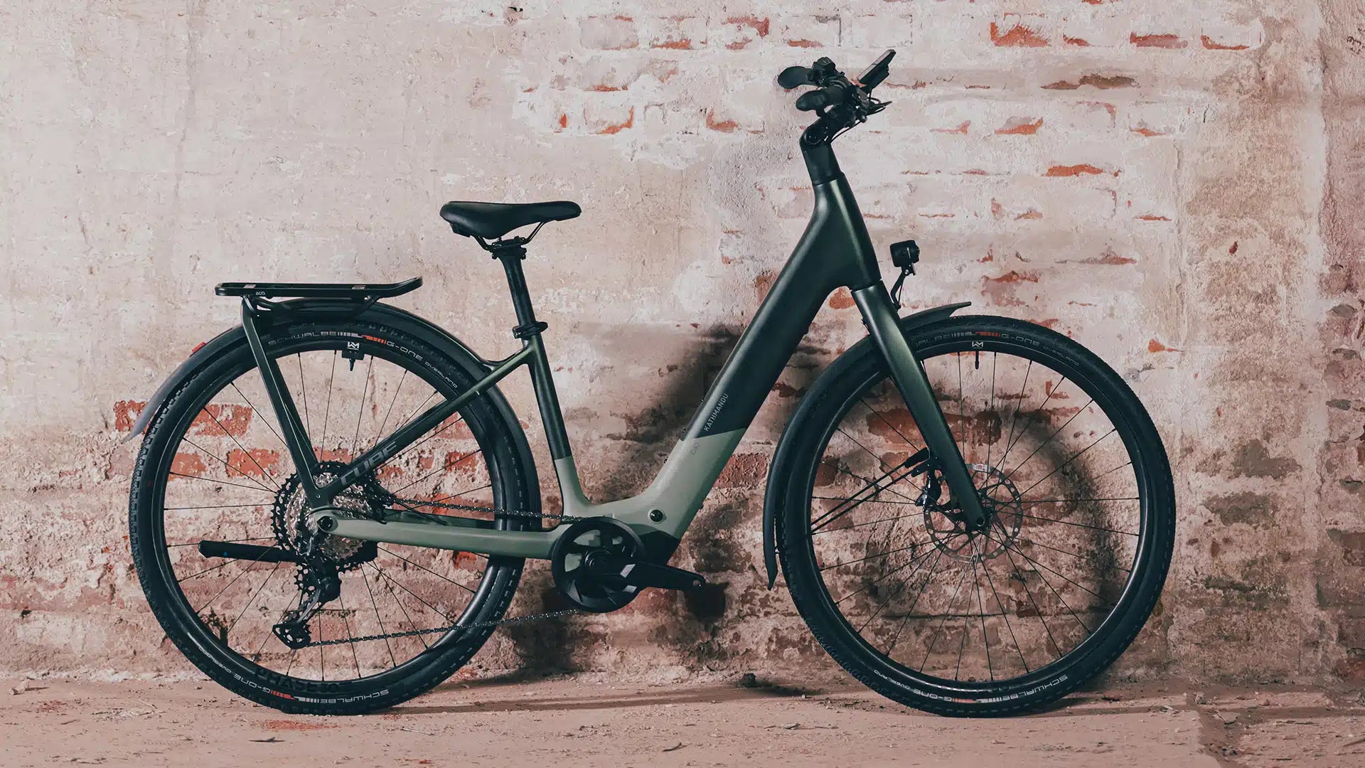 CUBE KATHMANDU HYBRID C:62 SLX 400X sähköpyörä - stellar n origano green