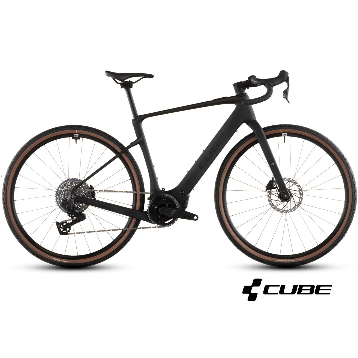 CUBE NUROAD HYBRID C:62 EXC 400X 28 elektrijalgratas - must joon