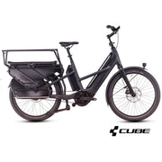 CUBE LONGTAIL HYBRID FAMILY 725 Kravas elektro velosipēds - grey n reflex