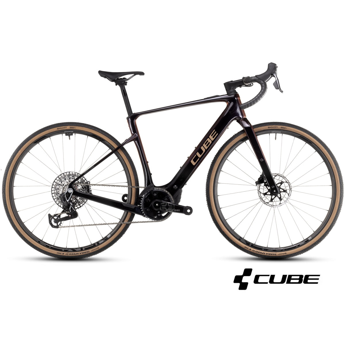 CUBE NUROAD HYBRID C:62 SLT 400X 29 elektrijalgratas - solareclipse´n´pronks
