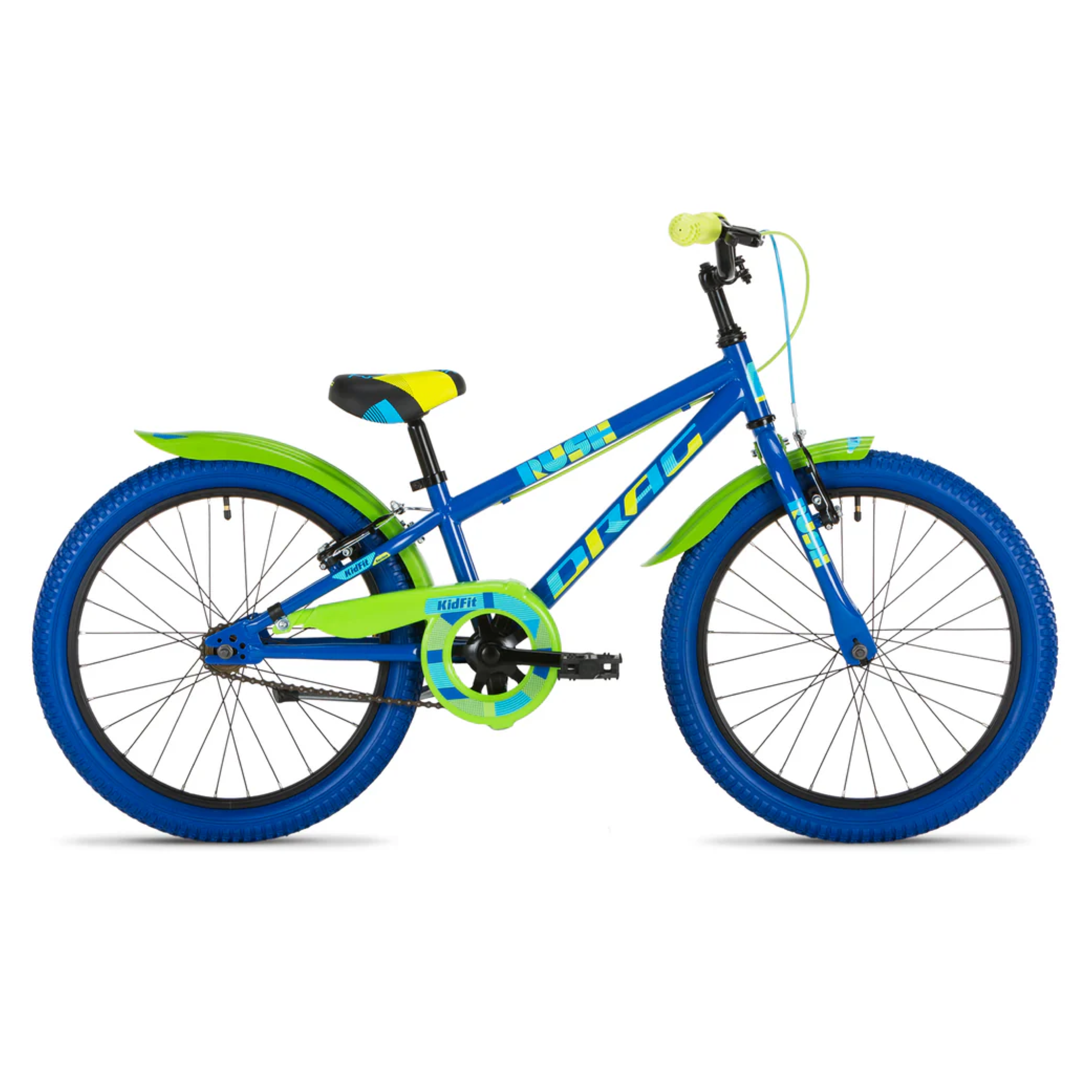 DRAG RUSH 20 kids bike - green/blue