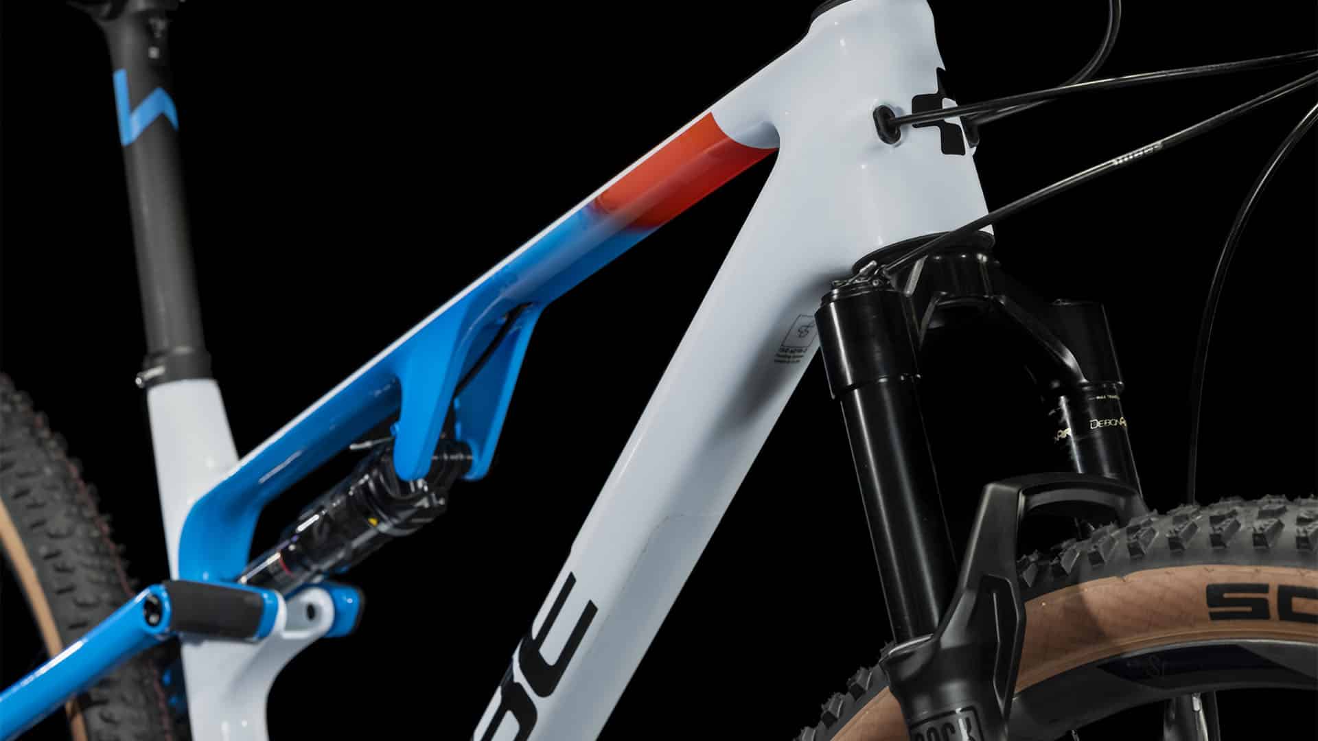 CUBE AMS ZERO99 C:68X SLX 29 full suspension bike - teamline