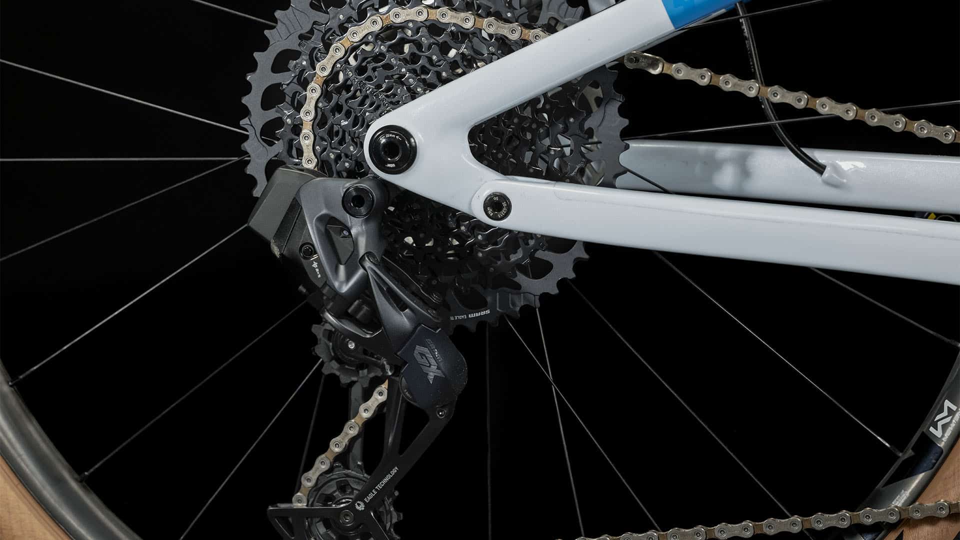 CUBE AMS ZERO99 C:68X SLX 29 full suspension bike - teamline