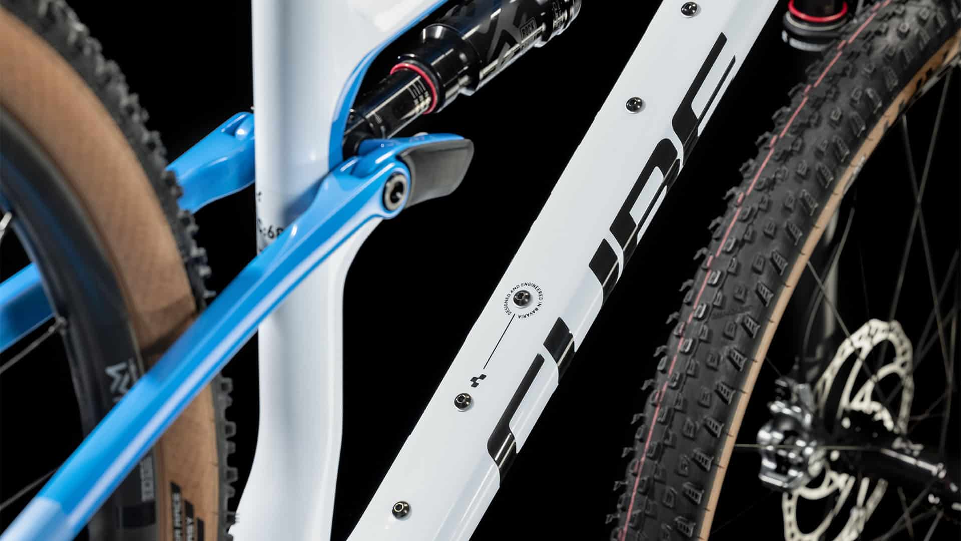 CUBE AMS ZERO99 C:68X SLX 29 full suspension bike - teamline