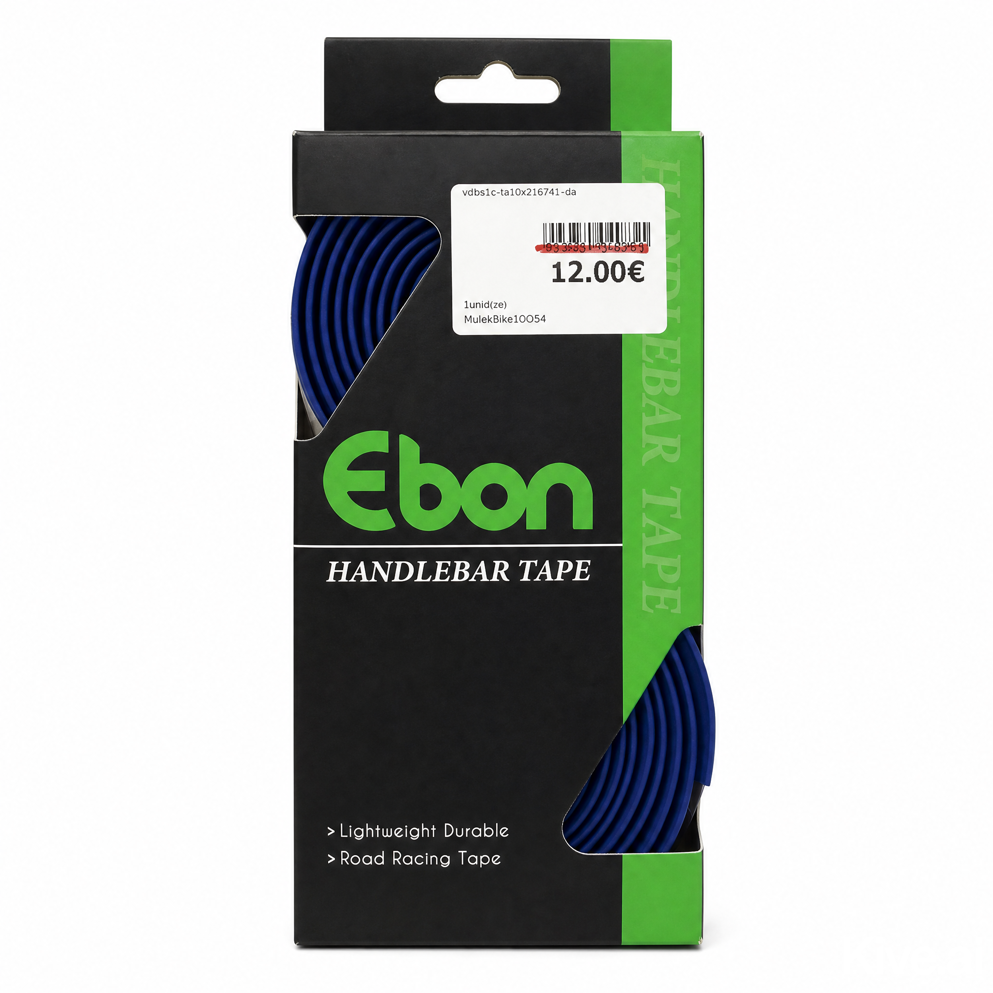 Nastro per manubrio EBON CORK - blu