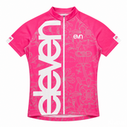 ELEVEN SPORTSWEAR Dame cykeltrøje GRADIENT pink