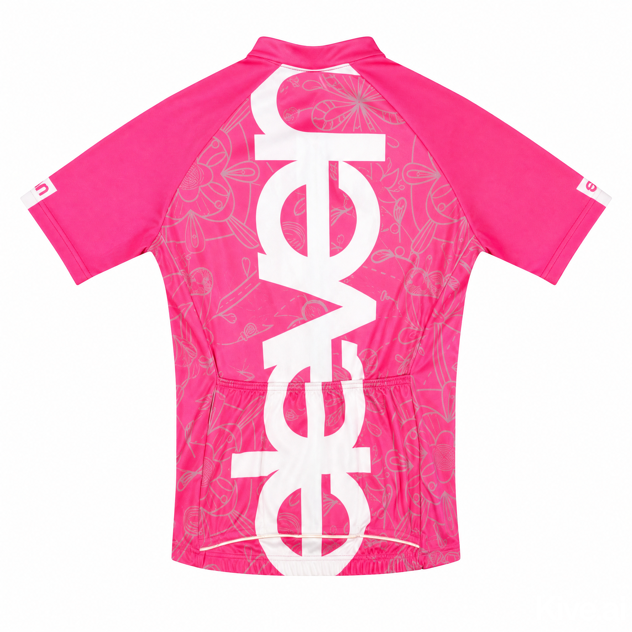 ELEVEN SPORTSWEAR Dame cykeltrøje GRADIENT pink