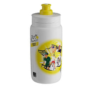 ELITE FLY Tour De France water bottle - white