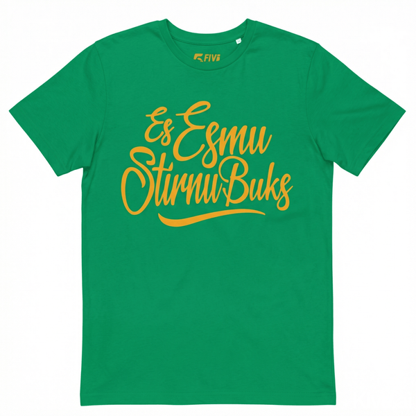 ELEVEN ROE BUCK T-shirt - green/orange