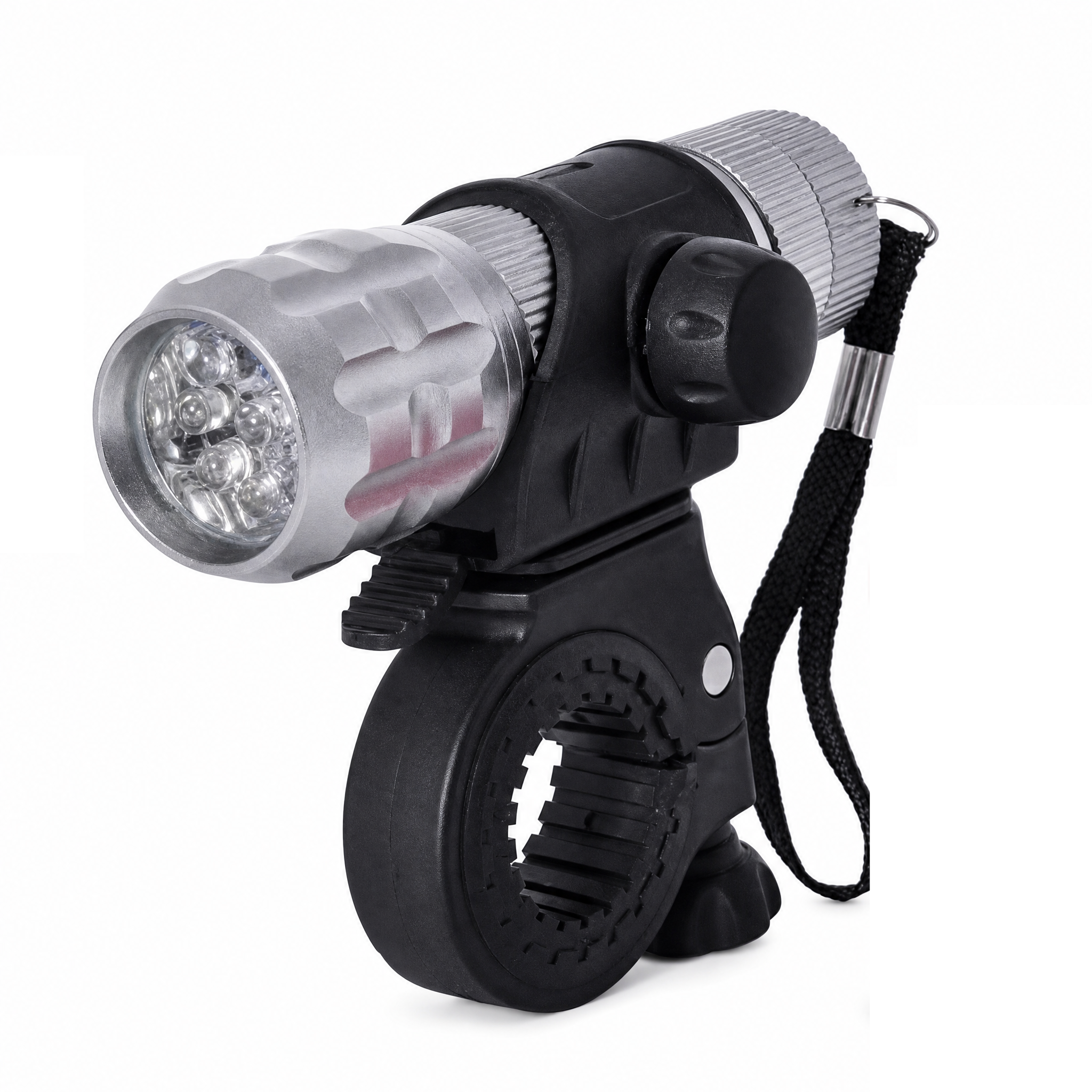 VENTURA 5LED-forlygte – sort