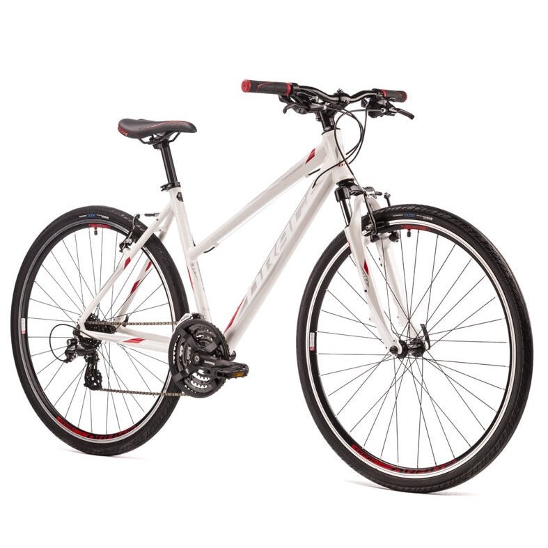 DRAG GRAND CANYON LADY COMP 28 womens bicycle - white/red - DRAG - Evelostore