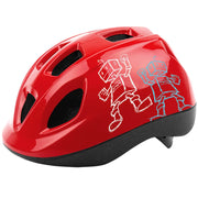 HEADGY ROBOT Bicycle helmet for kids - red