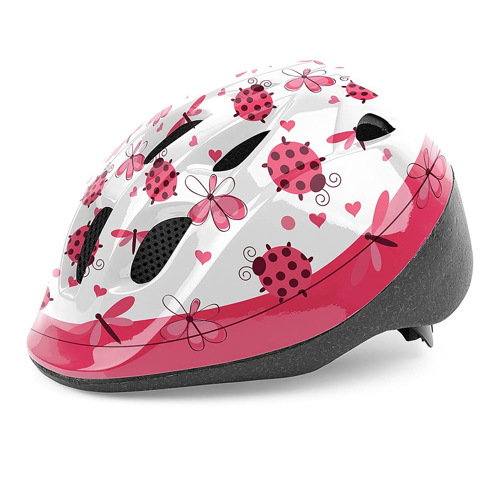 HEADGY LADYBIRD cykelhjälm för barn – rosa