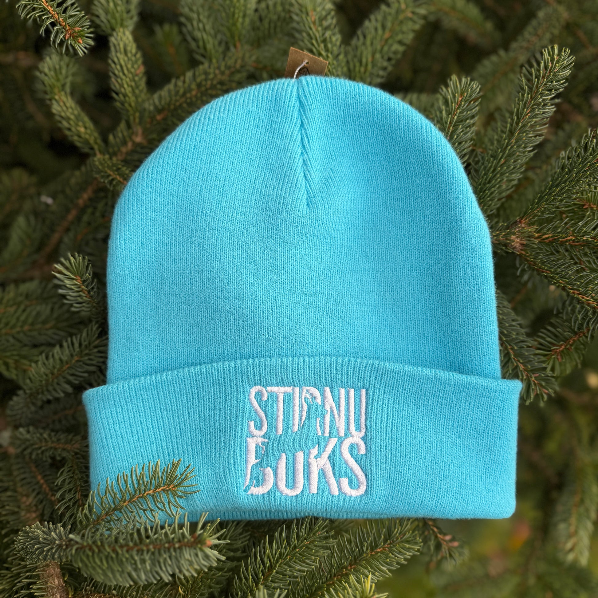 STIRNU BUKS cuff knit beanie – surf blue - ELEVEN SPORTSWEAR - Evelostore