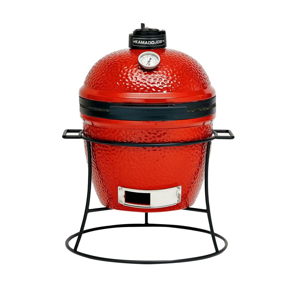 KAMADO JOE® Joe Jr™ with Cast Iron Stand, KJ13RH - KAMADO JOE - Evelostore
