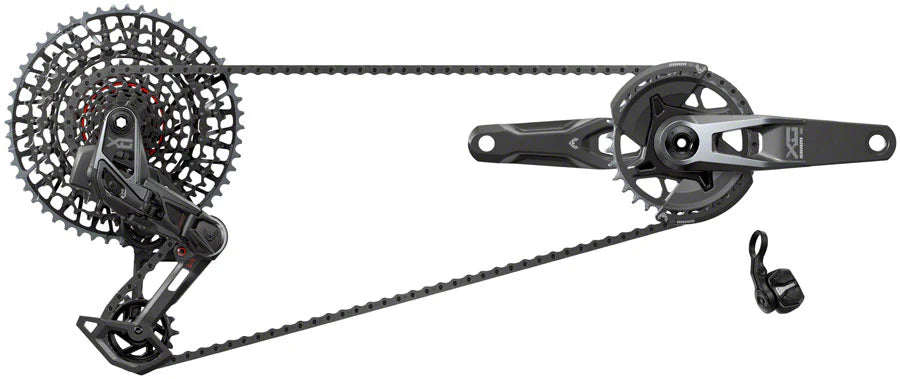 SRAM X0 Eagle Transmission T-Type 12-Gang Kette – schwarz