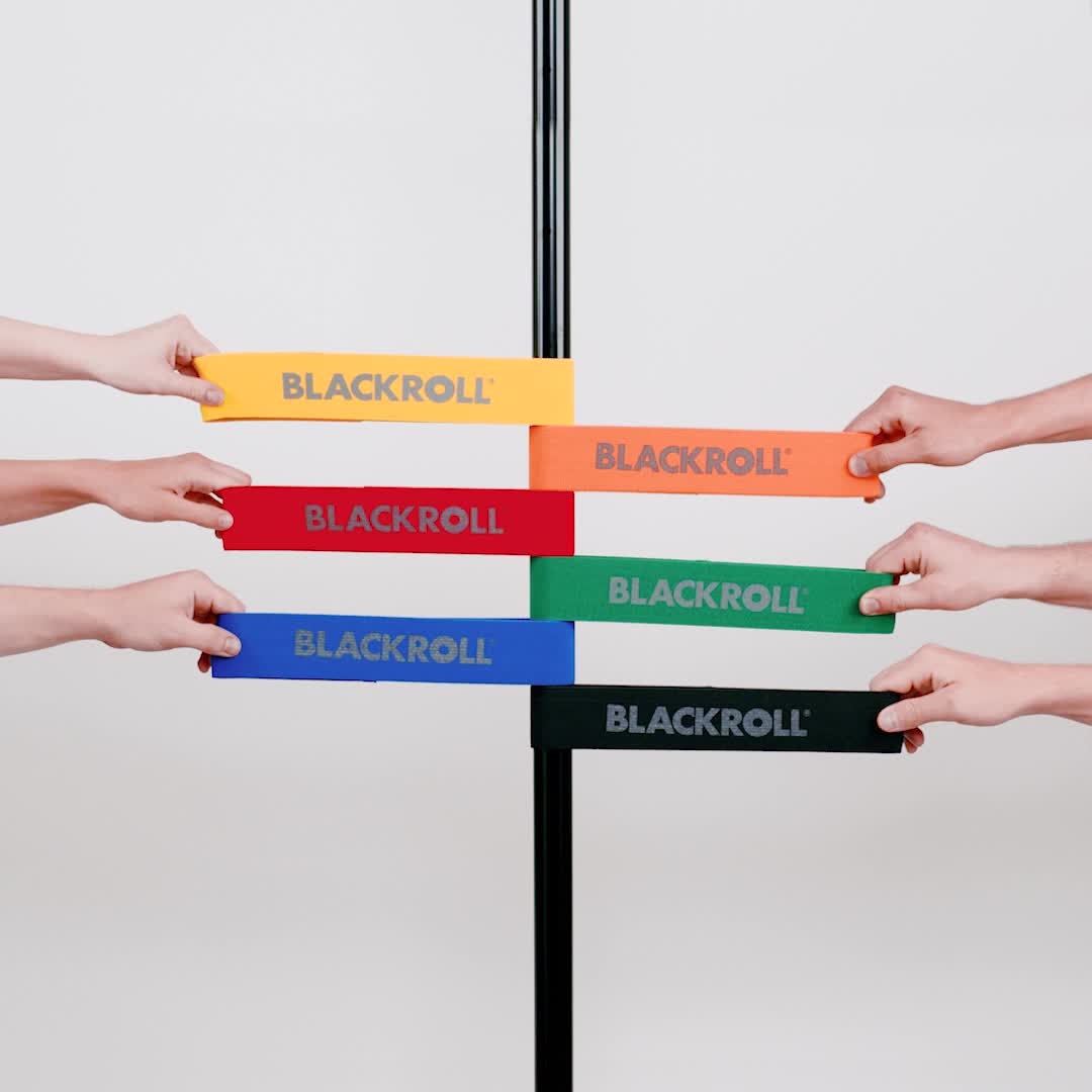 BLACKROLL LOOP BAND SET – Set aus 6 Widerstandsbändern