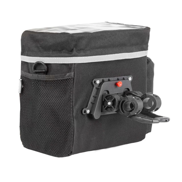 XLC BA-S06 10L Lenkerkorb – Schwarz/Silber