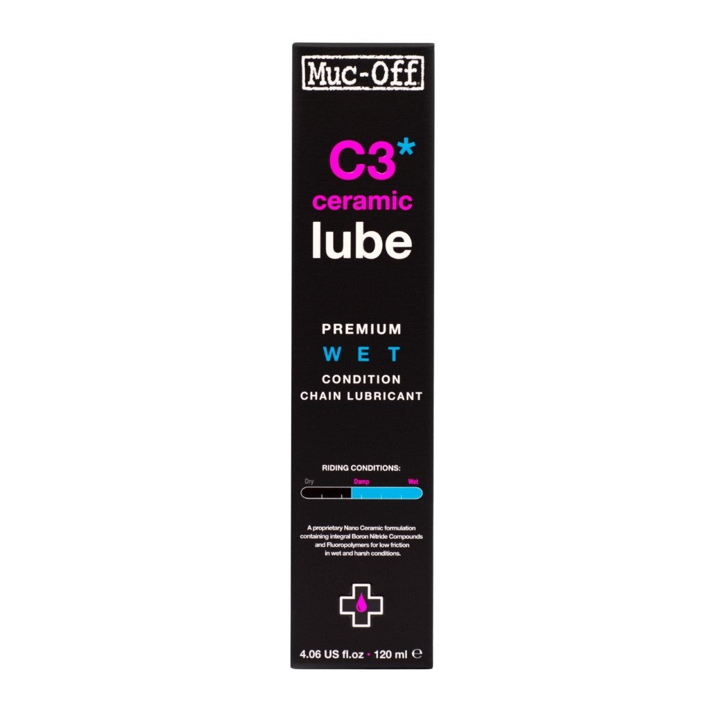 MUC-OFF C3 CERAMIC LUBE WET chain oil