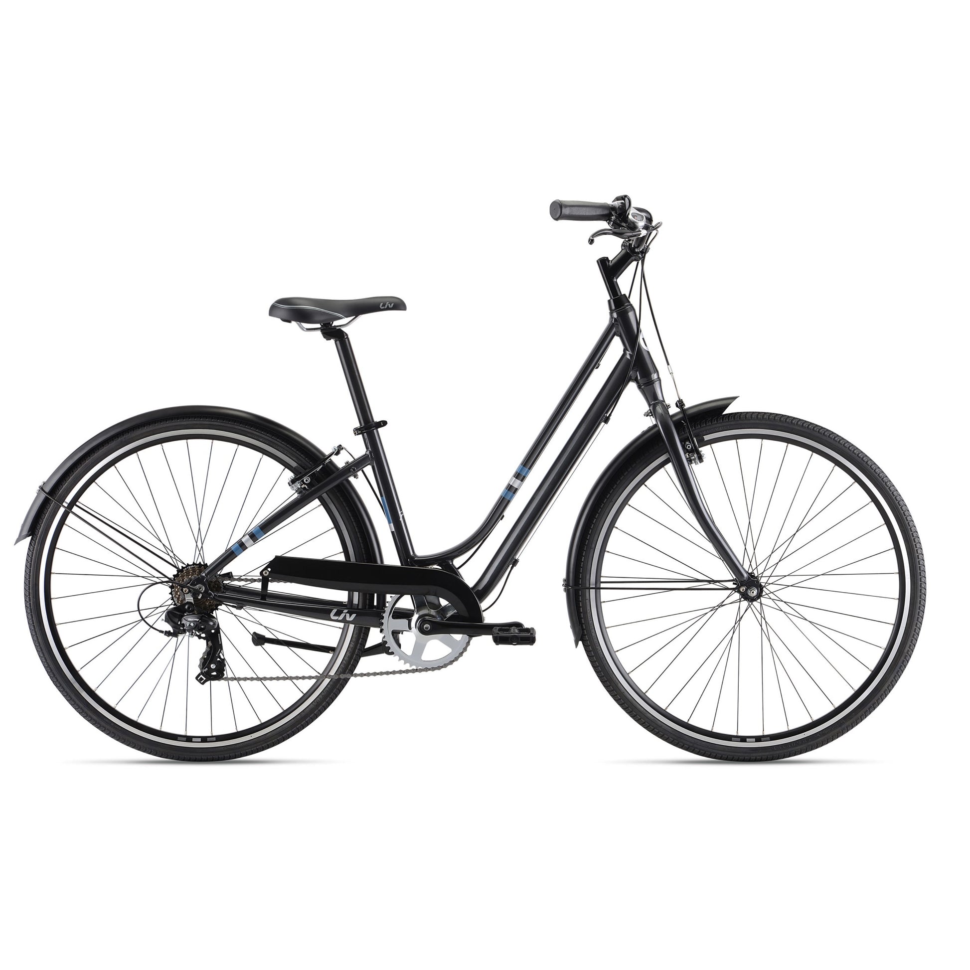 LIV FLOURISH 3 Gunmetal black women's bike - LIV - Evelostore