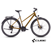 CUBE NATURE PRO ALLROAD crossbike - algodón y gris