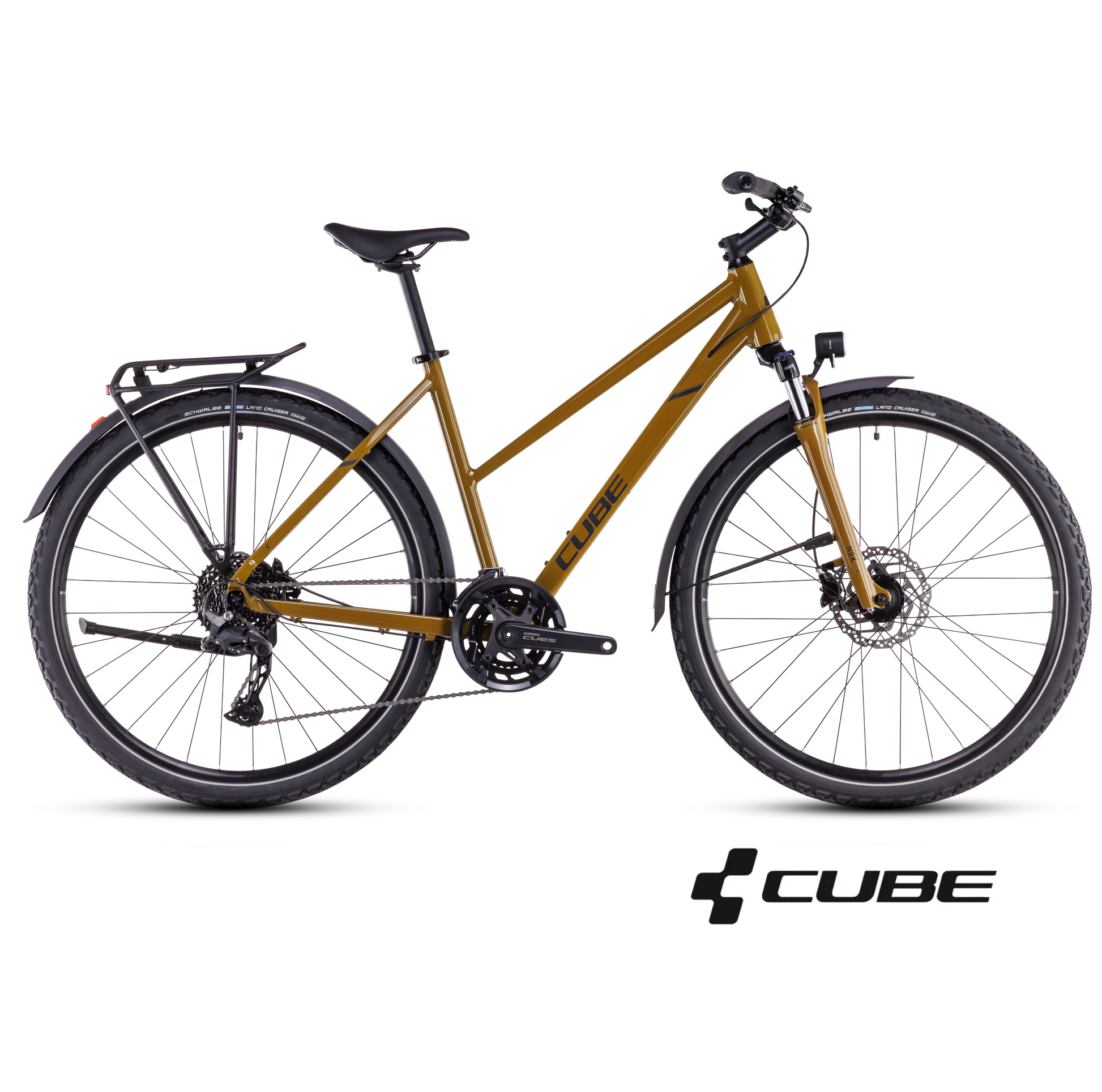 CUBE NATURE PRO ALLROAD crossbike - willowgreen´n´black