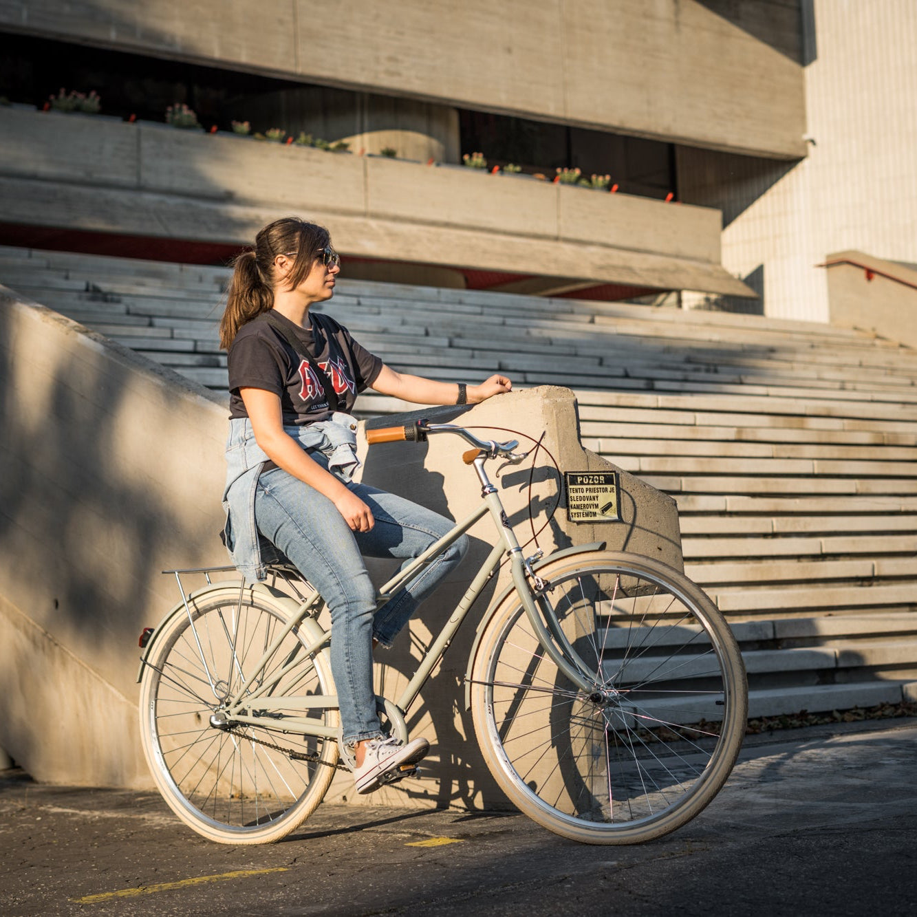 CTM Cité 28" vélo pour femmes – bleu
