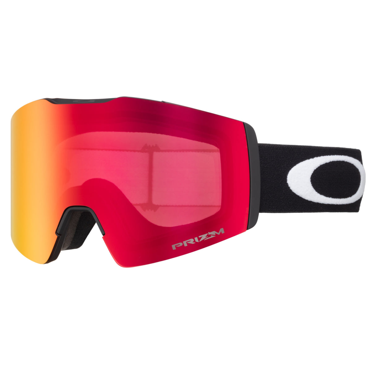 Masque de ski OAKLEY FALL LINE M - rouge/noir